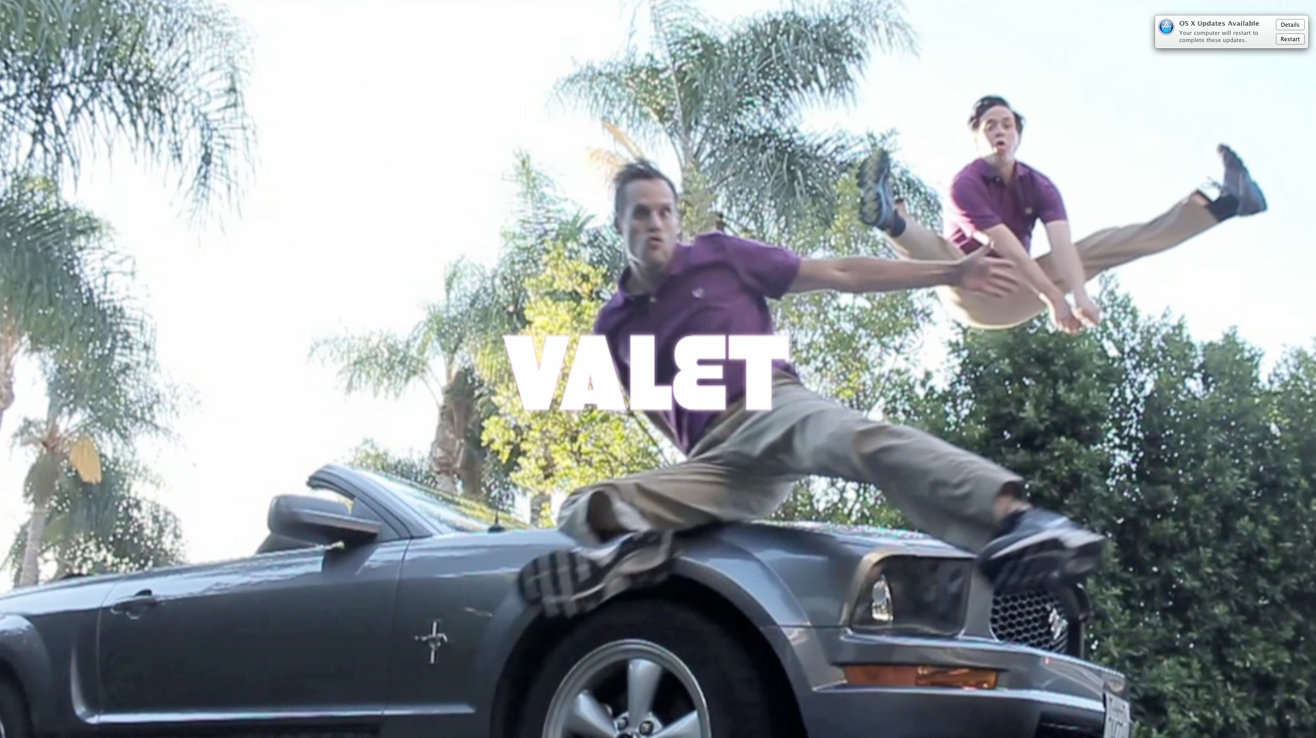 Screen Shot from my new series VALET