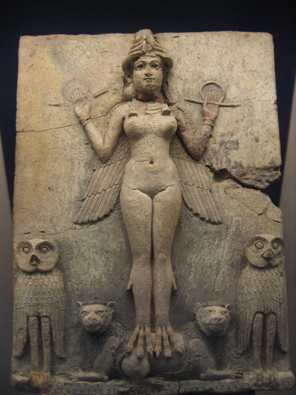 Lilith- Adam's first wife who's presence increased through Babylonian Talmud. Her many legends have ethical importance