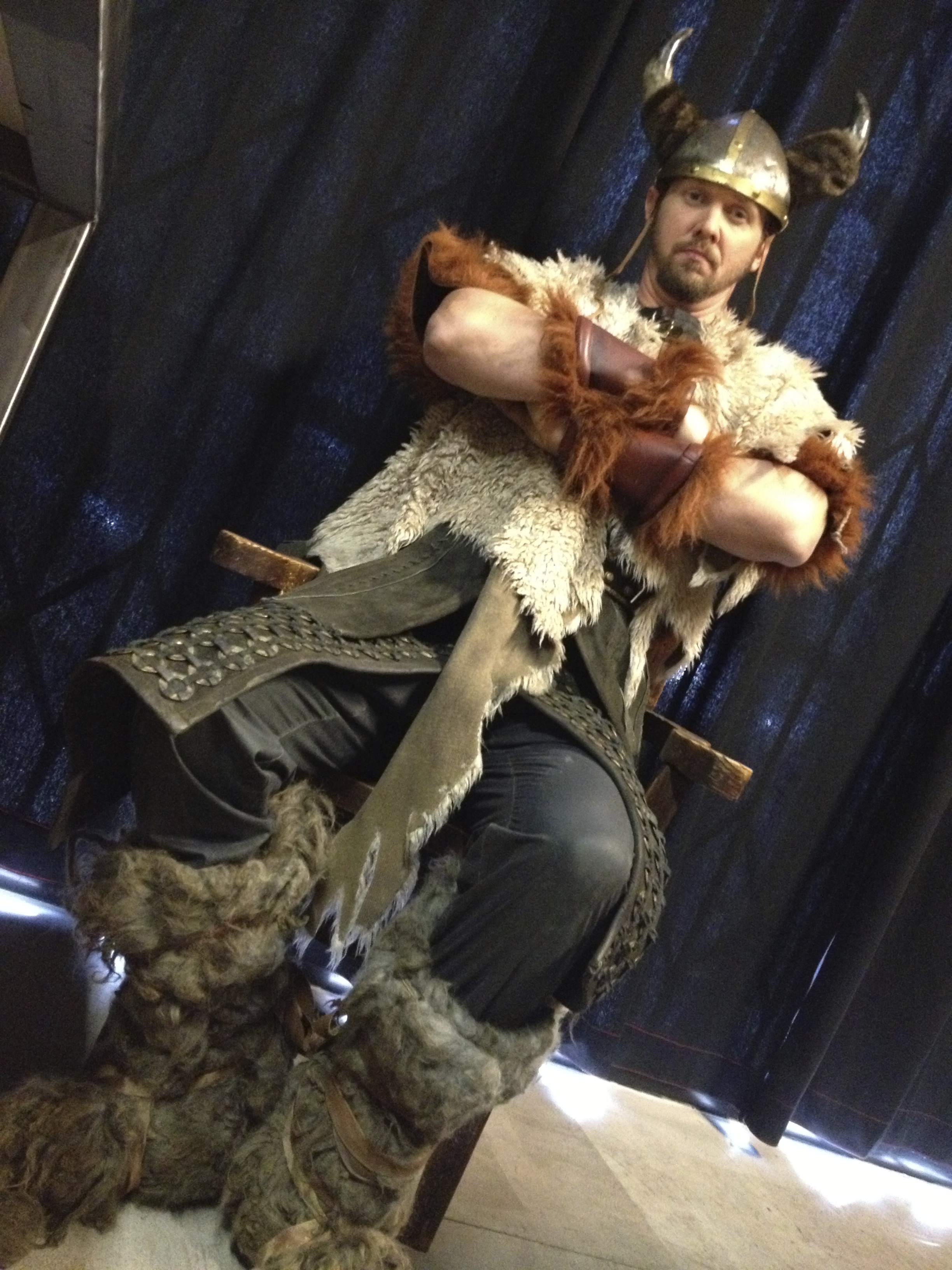 Viking Lars - costume test