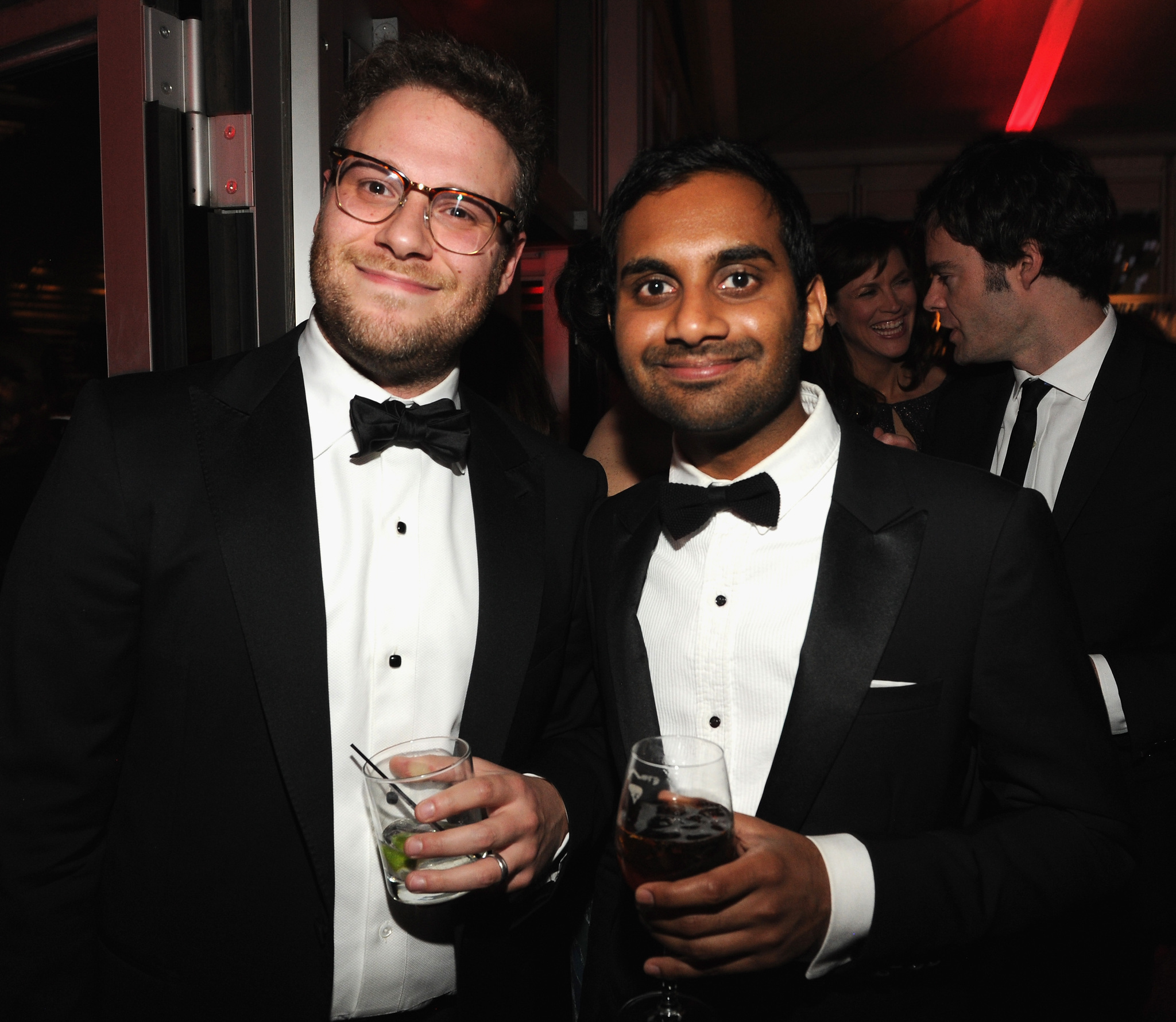 Seth Rogen and Aziz Ansari