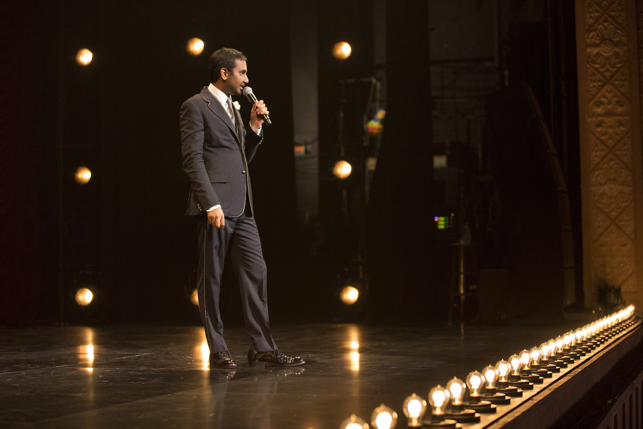 Still of Aziz Ansari in Aziz Ansari: Buried Alive (2013)