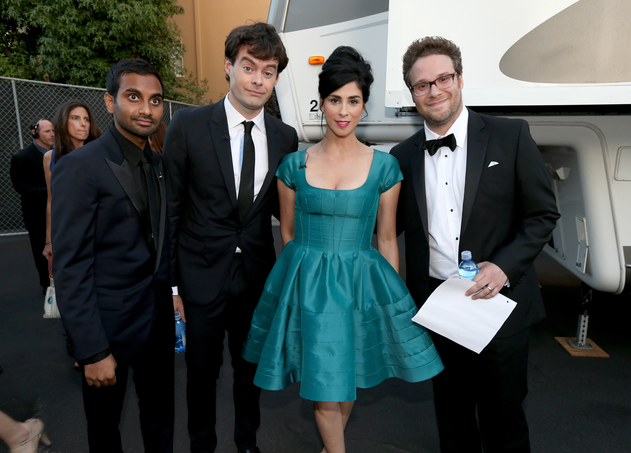 Bill Hader, Seth Rogen, Sarah Silverman and Aziz Ansari