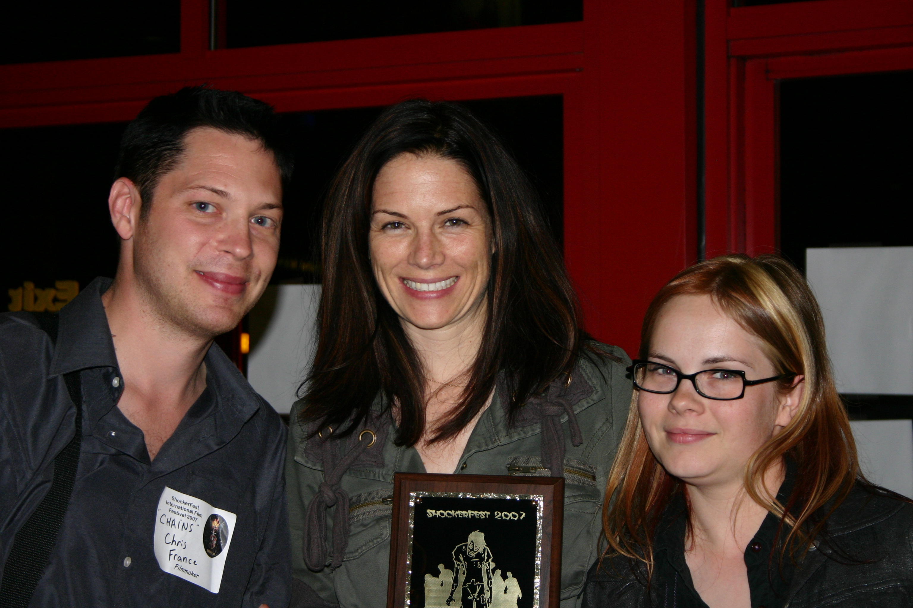 Shockerfest 2007 L to R: Chris France, Director, 