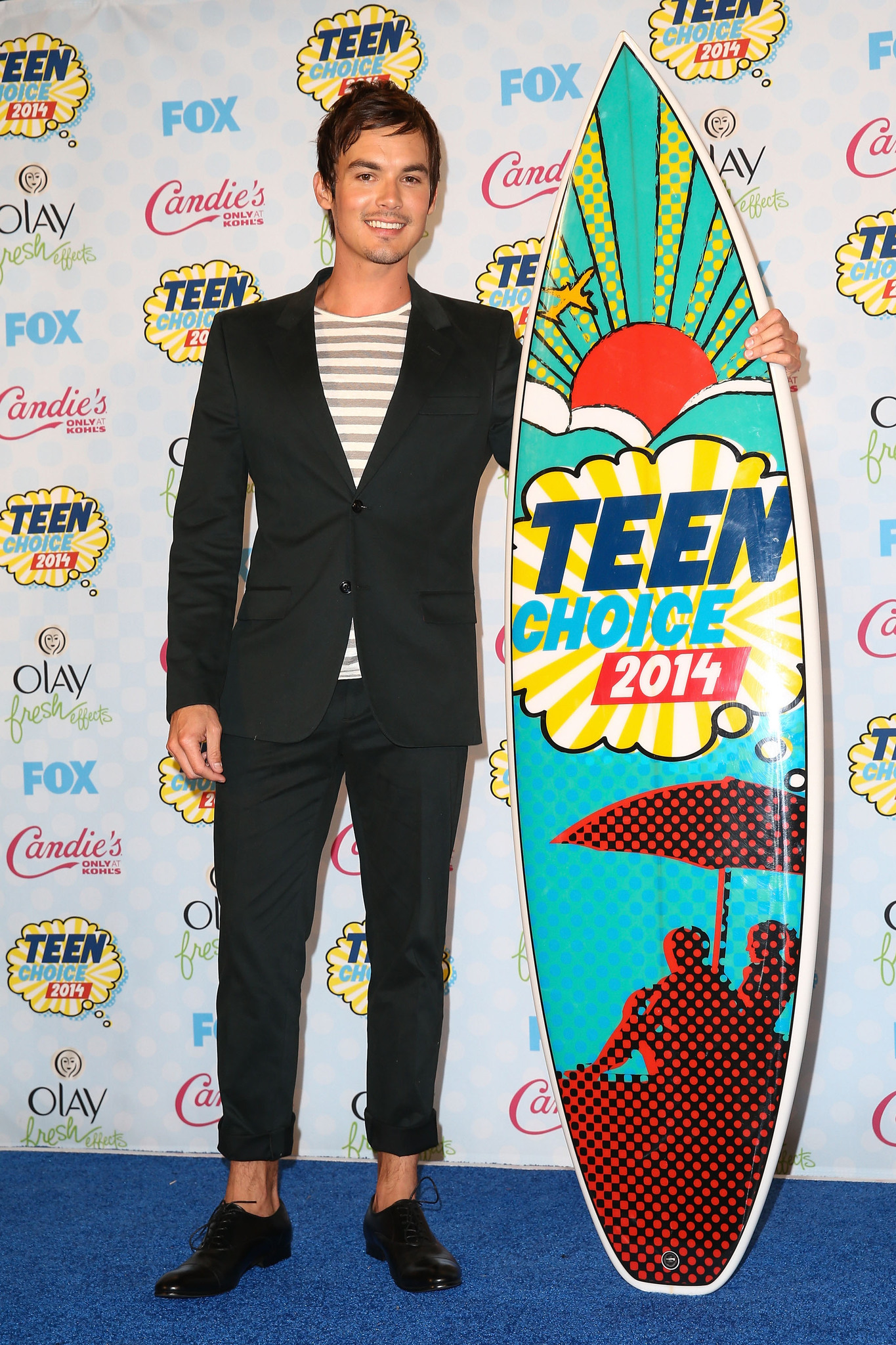 Tyler Blackburn at event of Teen Choice Awards 2014 (2014)