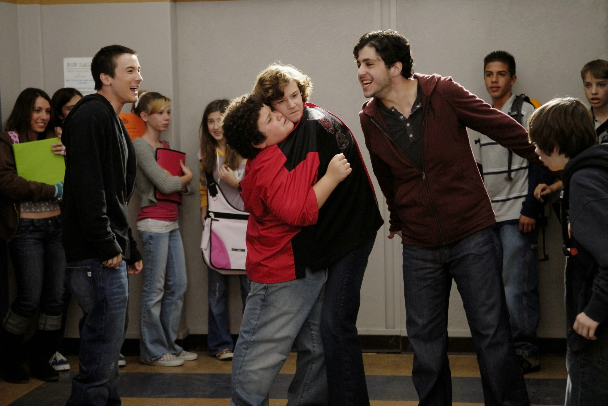 Still of Josh Peck and Nate Hartley in Drilbitas (2008)
