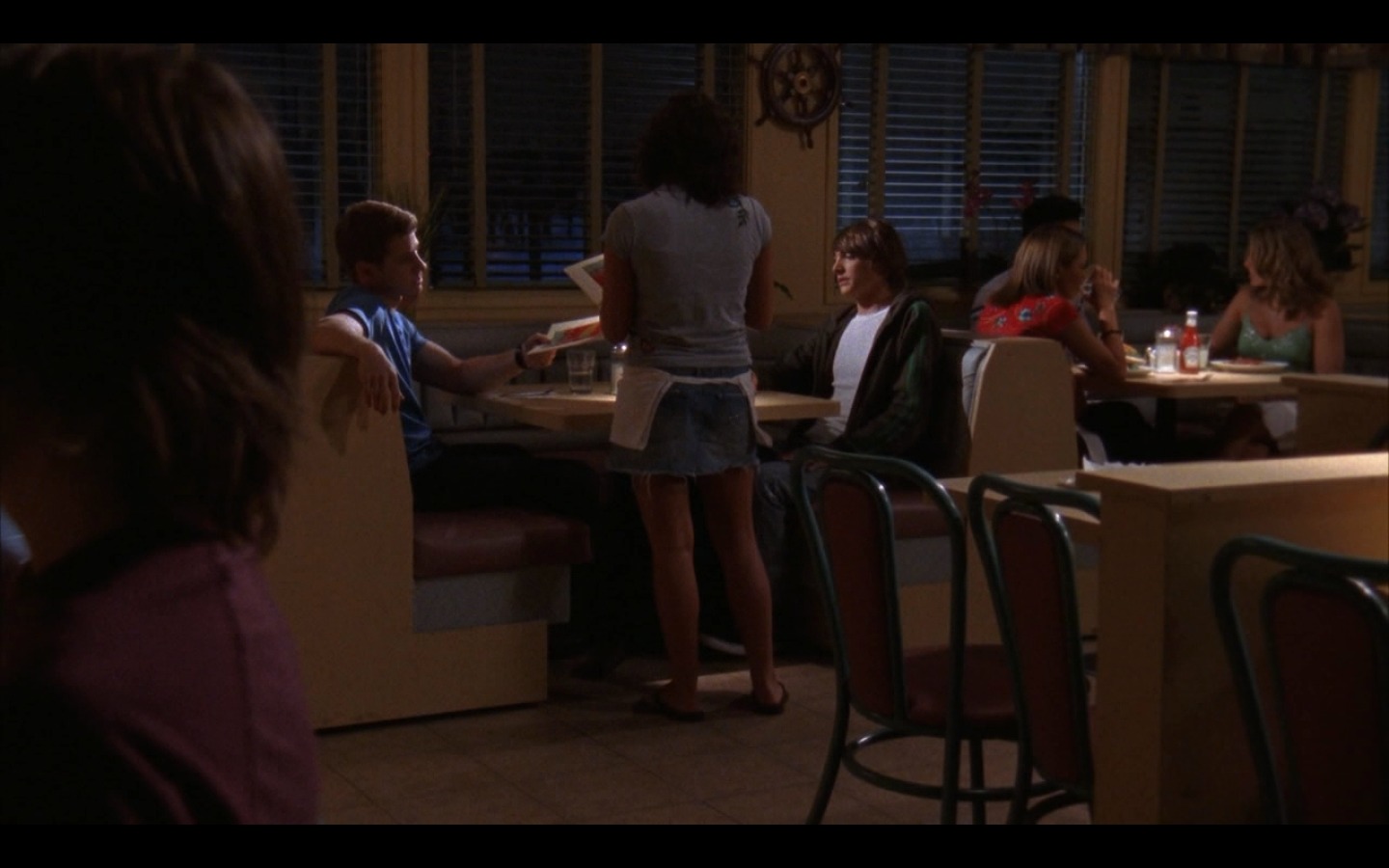 Diner Waitress in The O.C.