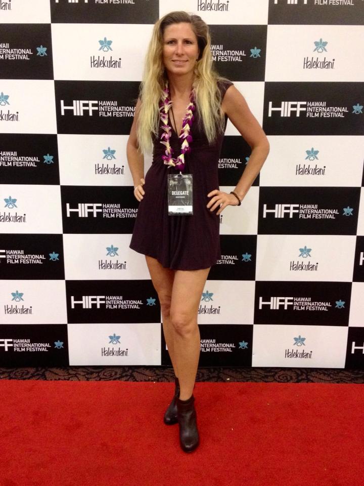 Producer Faith Fay at HIFF.