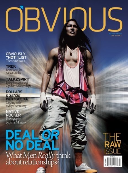 Rick Mora on OBVIOUS magazine cover by Jerris Maddison.