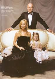 Sonja Morgan with her daughter and husband.