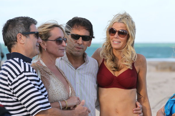 Still of Sonja Morgan, Mario Singer and Aviva Drescher in The Real Housewives of New York City (2008)