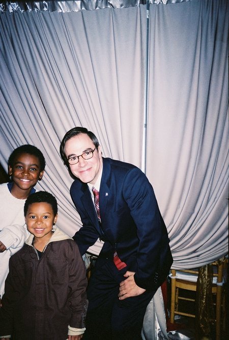 Shawn,Joshua and Roger Bart (Doubting Thomas)