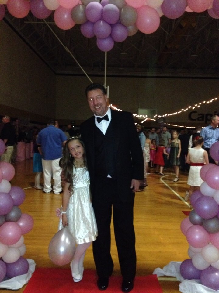 Father Daughter Dance with Malia. Great times.