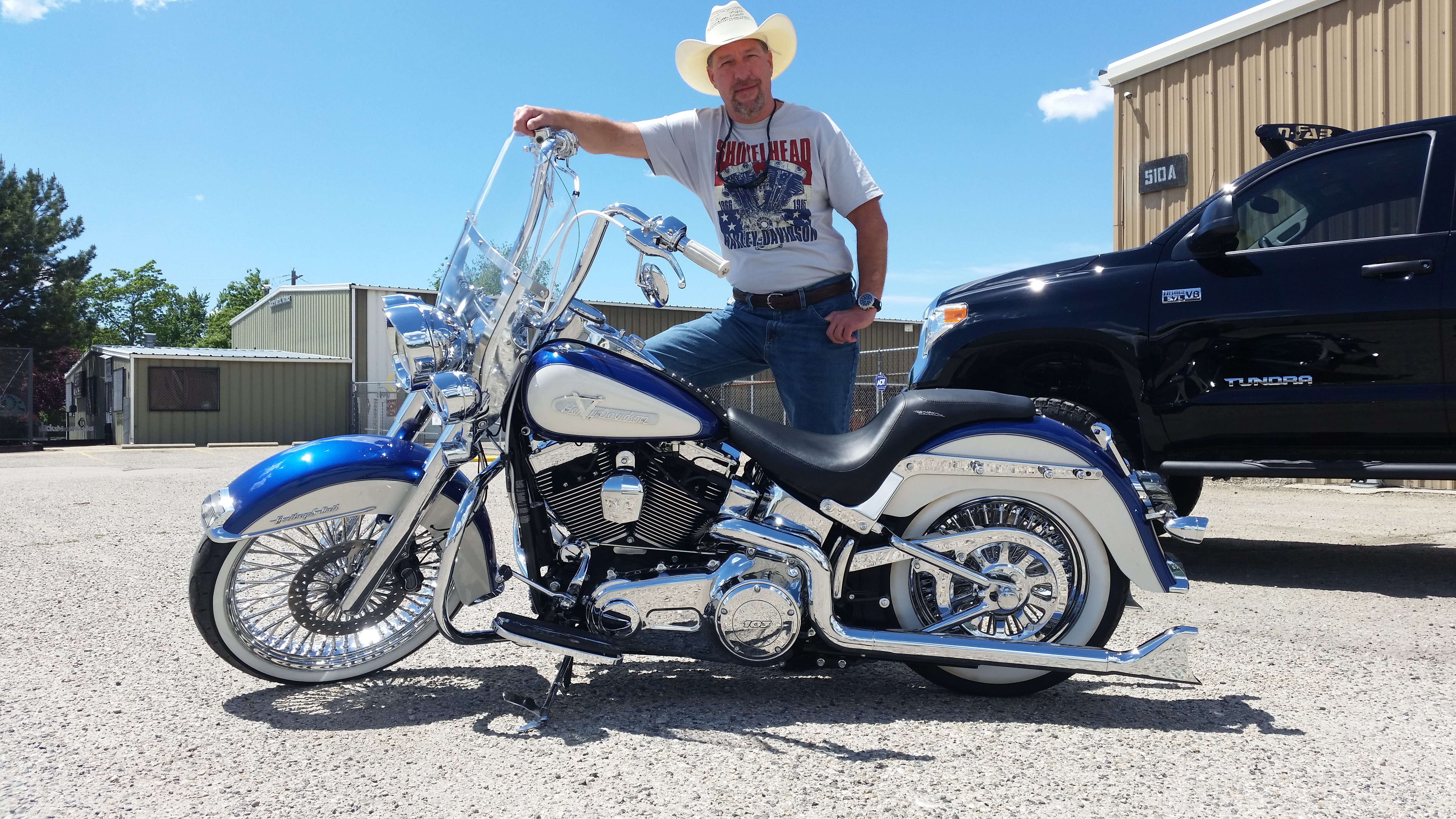 Rob's Harley Davidson and Truck.