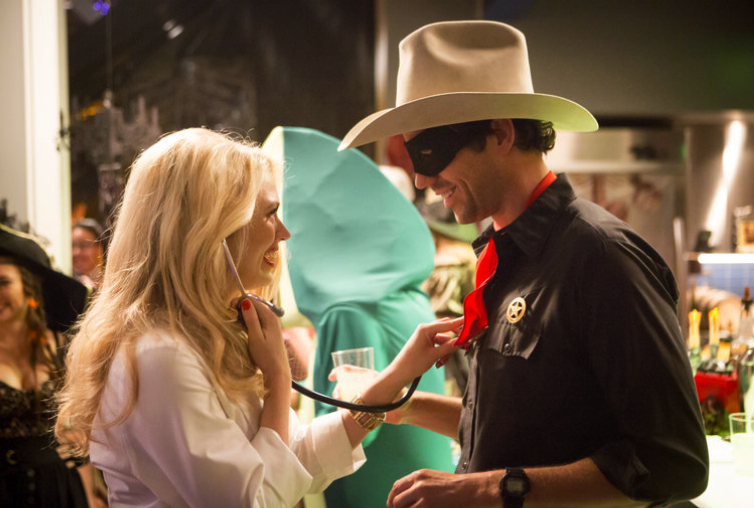 Still of Brooke Newton and David Walton in About a Boy