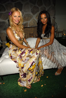 Karolina Kurkova and Selita Ebanks