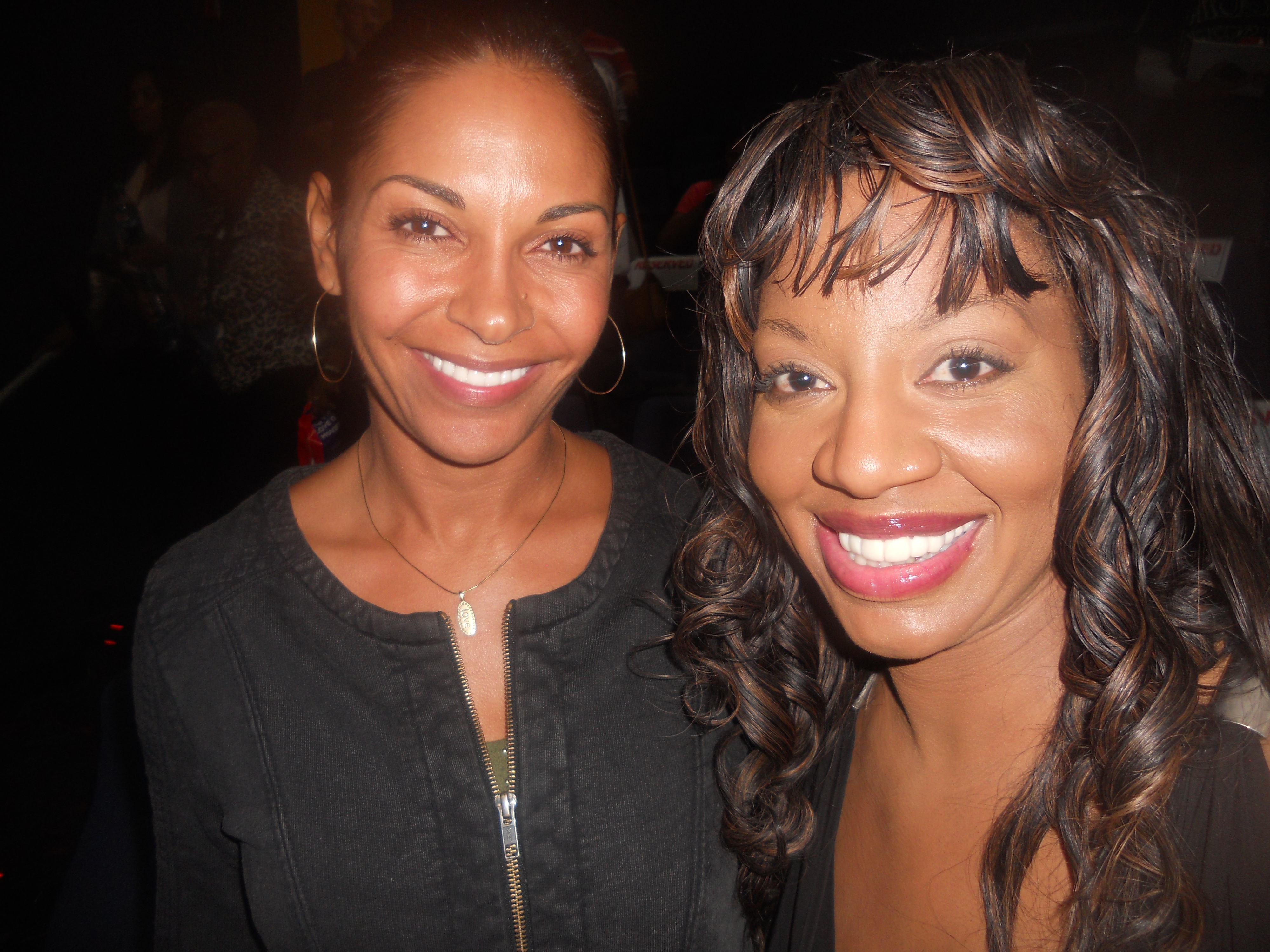 Nicole & Salli Richardson at the private screening of Beyond the Lights.