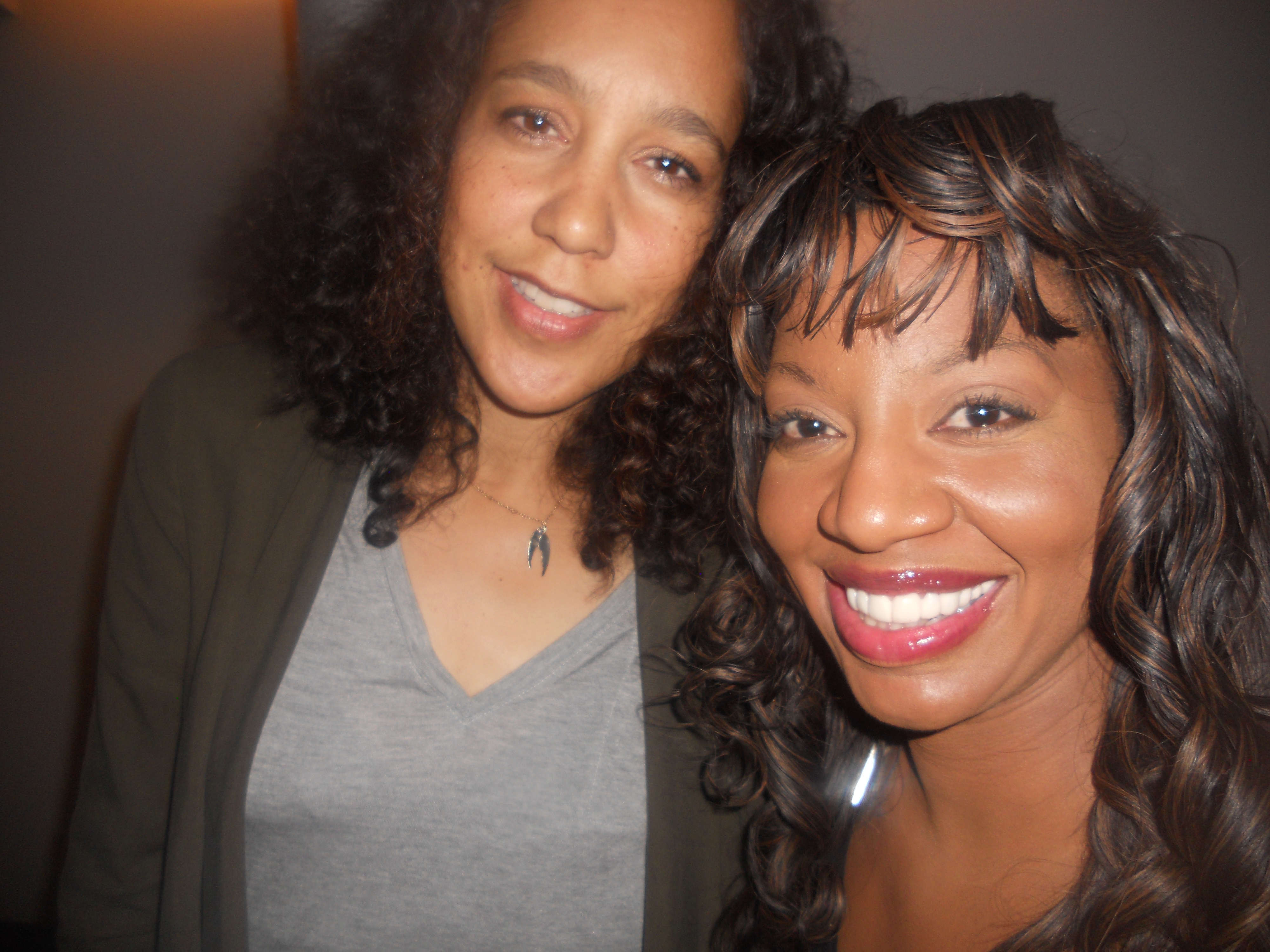 Nicole & director Gina Prince-Bythewood at the private screening of Beyond the Lights