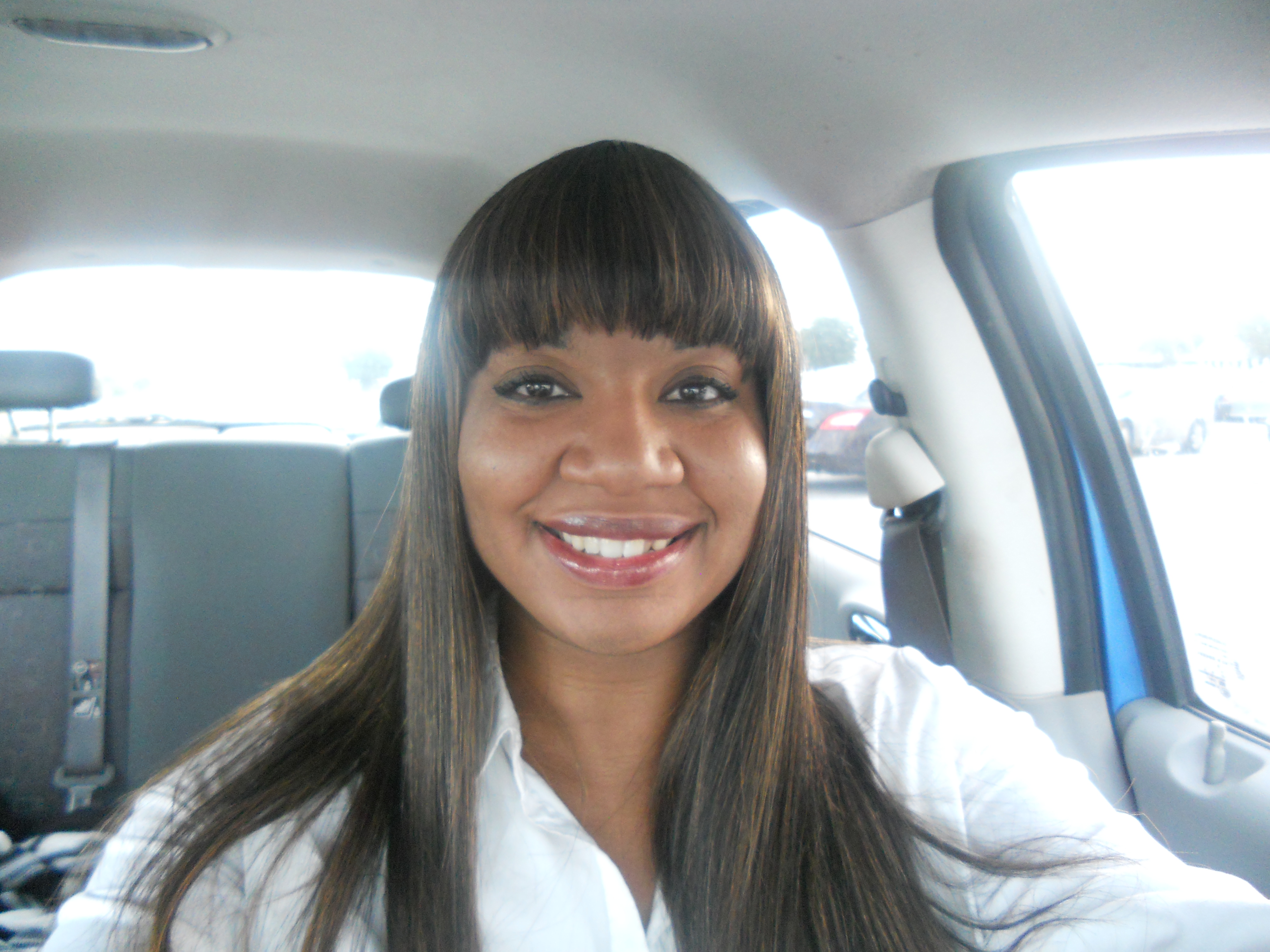 Nicole Denise Hodges just got hair done and ready for somne auditions !!
