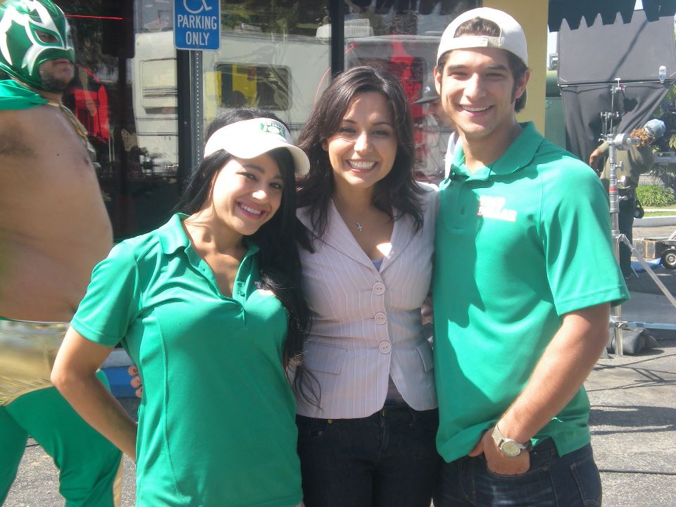 Filming Taco Shop with Tyler Posey