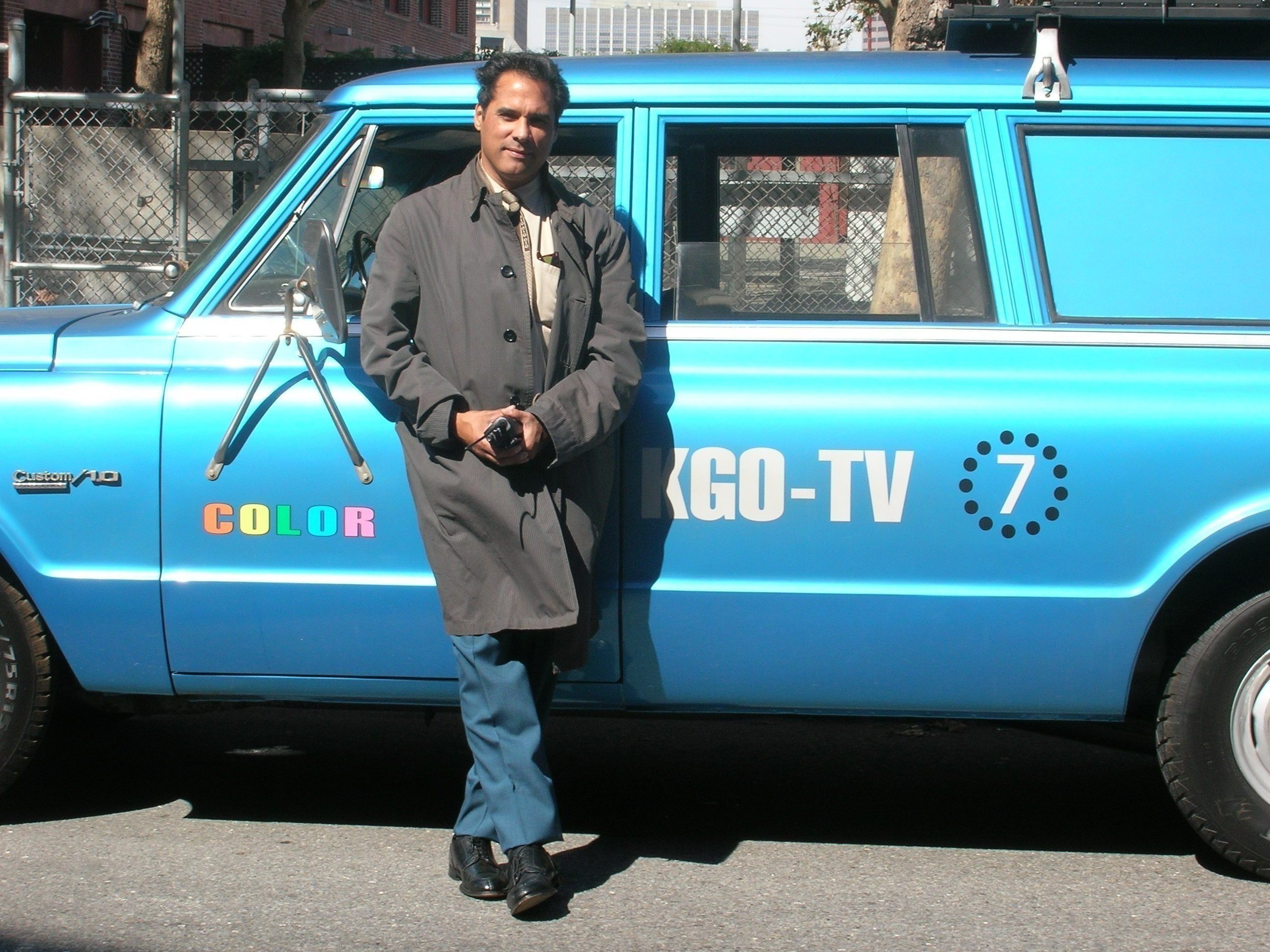 During Break on Zodiac / multiple vintage vehicles driven during two week shoot