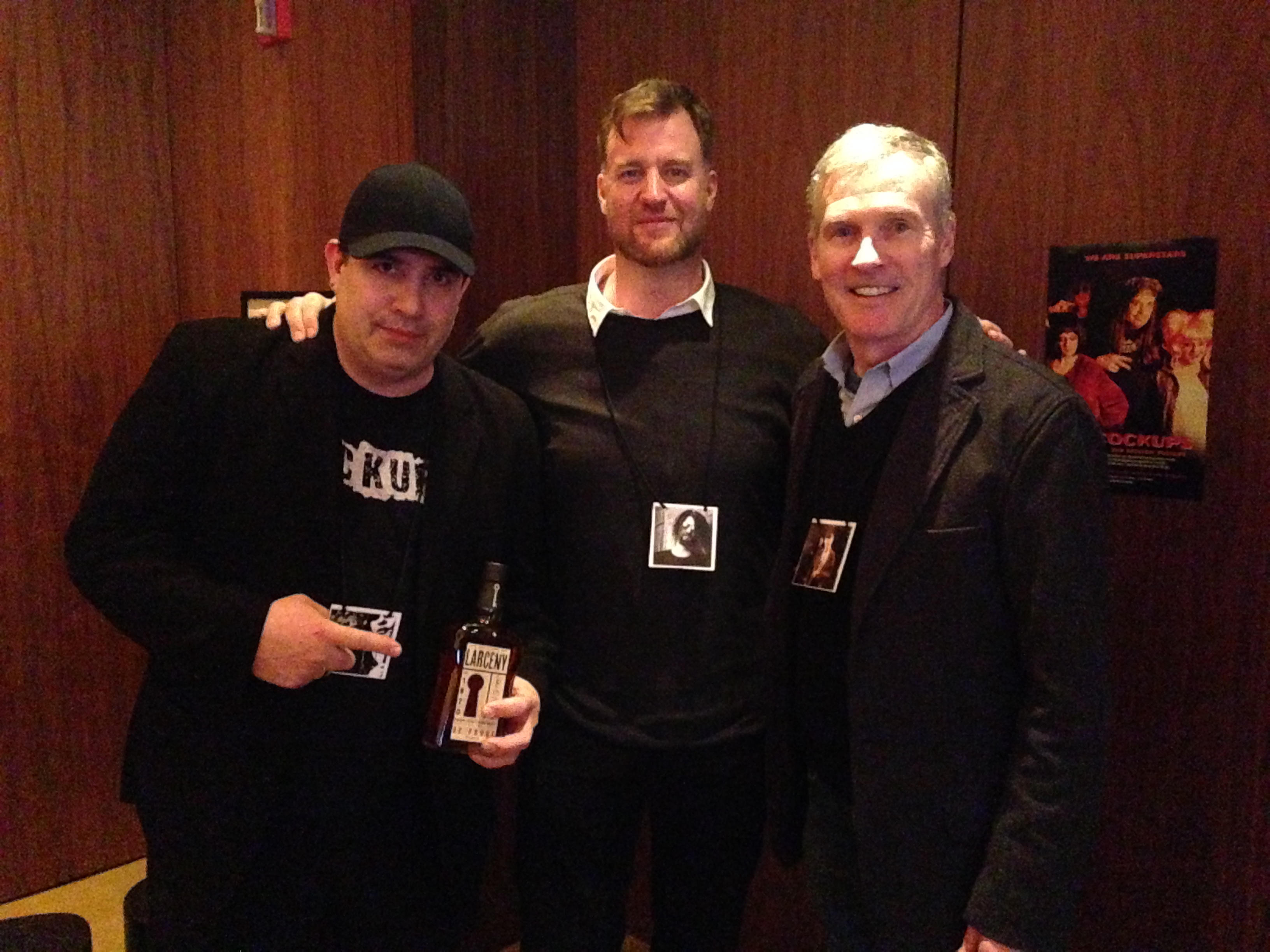 Special screening event for The Cockups (2015) Director Gerard Jamroz with actors Robert Tobin and RJ Coleman