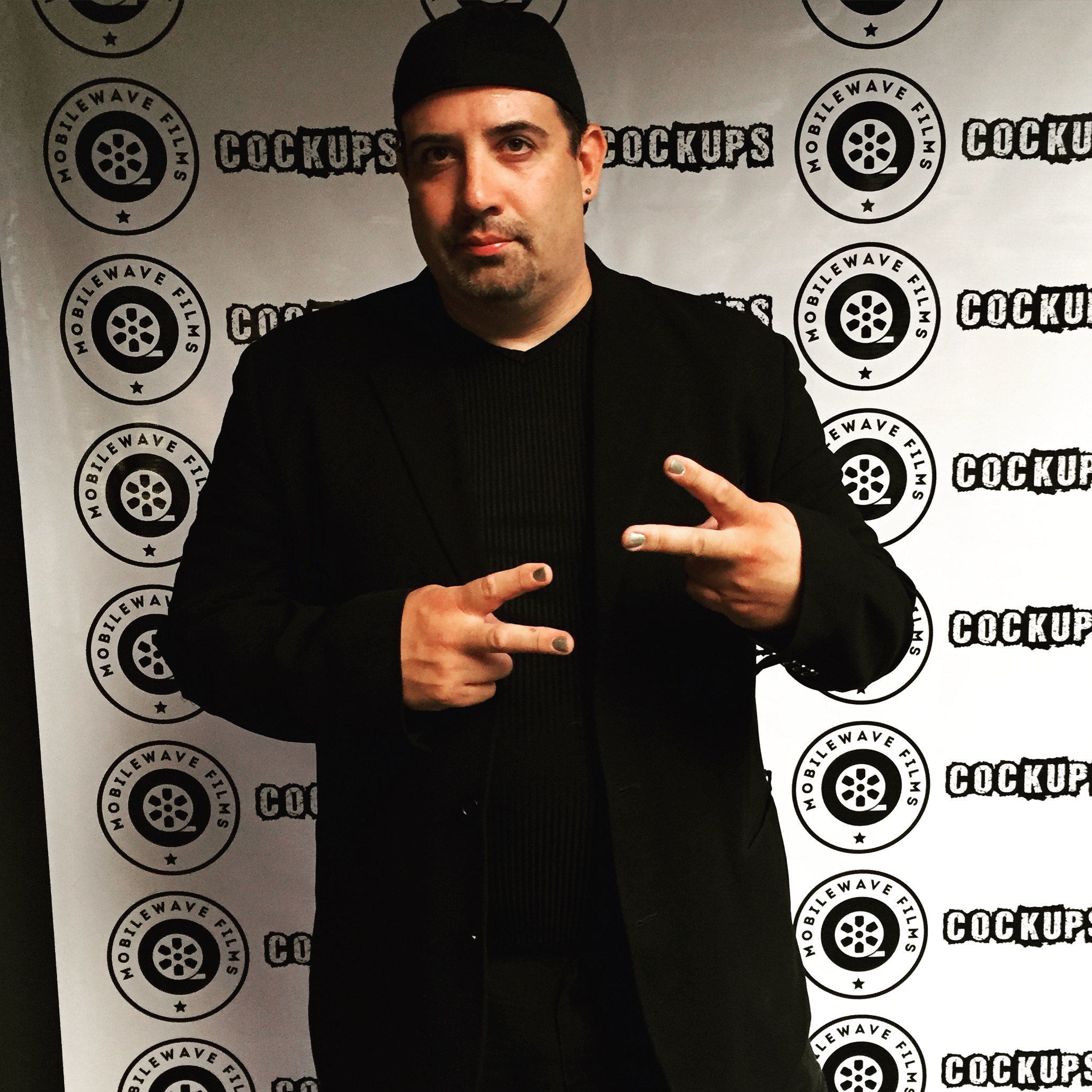 Director Gerard Jamroz at Landmark Century Cinema in Chicago. At The Cockups premiere. 2015