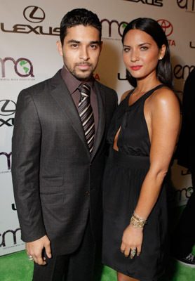 Wilmer Valderrama and Olivia Munn