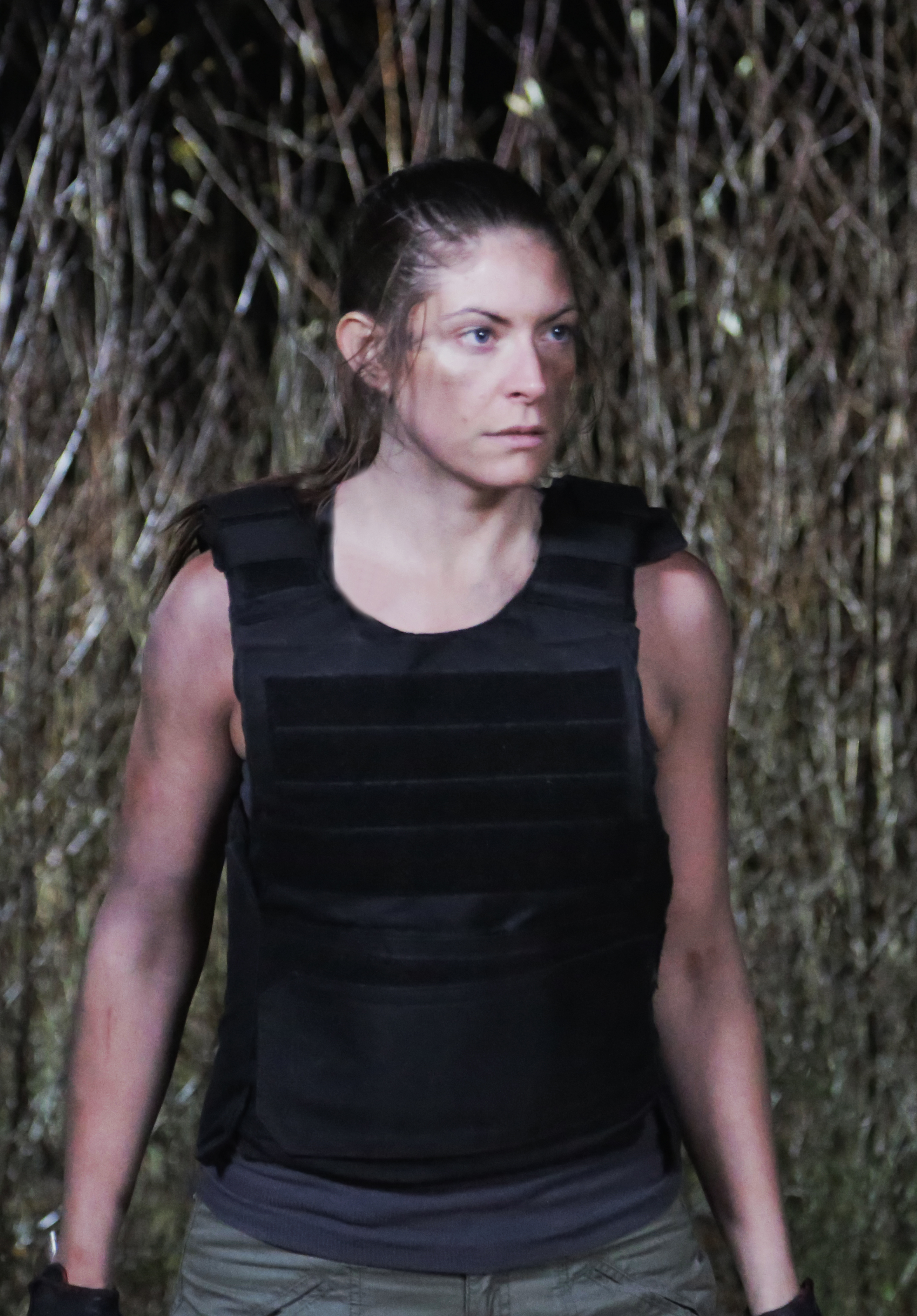 Cat LaCohie playing Katie Michaels in '301 Troop: Arawn Rising'