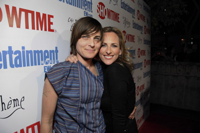 Marlee Matlin and Daniela Sea at event of The L Word (2004)