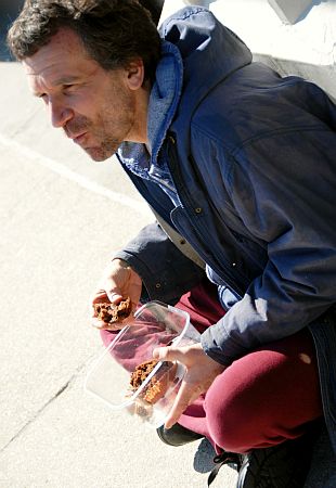 Still of Eddie Huchro on location in Chicago