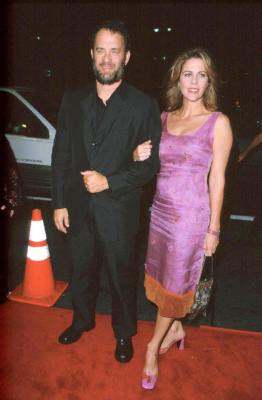 Tom Hanks and Rita Wilson at event of The Story of Us (1999)