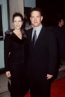 Tom Hanks and Rita Wilson at event of From the Earth to the Moon (1998)