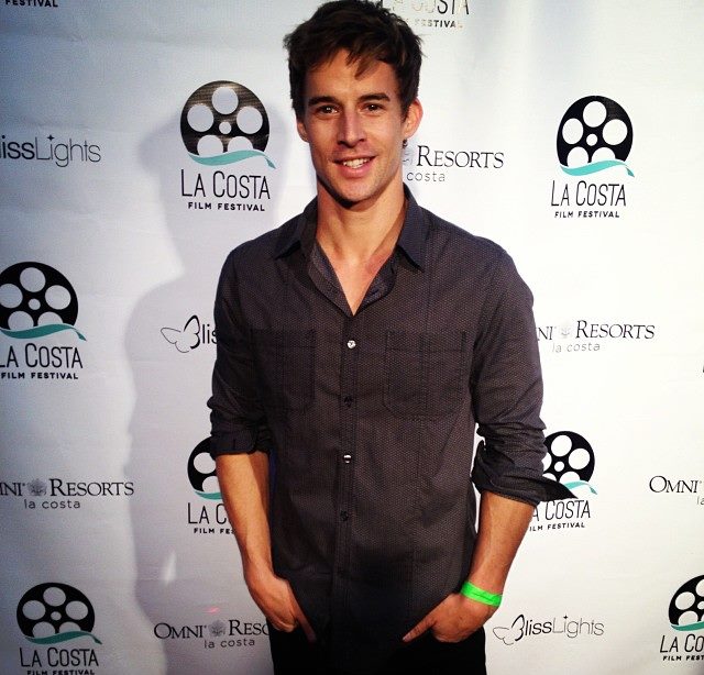 Geoff Clark at the 2014 La Costa Film Festival for the screening of 