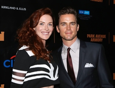 Bridget Regan and Matt Bomer attend the Opening Night Dinner Party of 'Macbeth' and the Park Avenue Armory on June 5, 2014 in New York City.