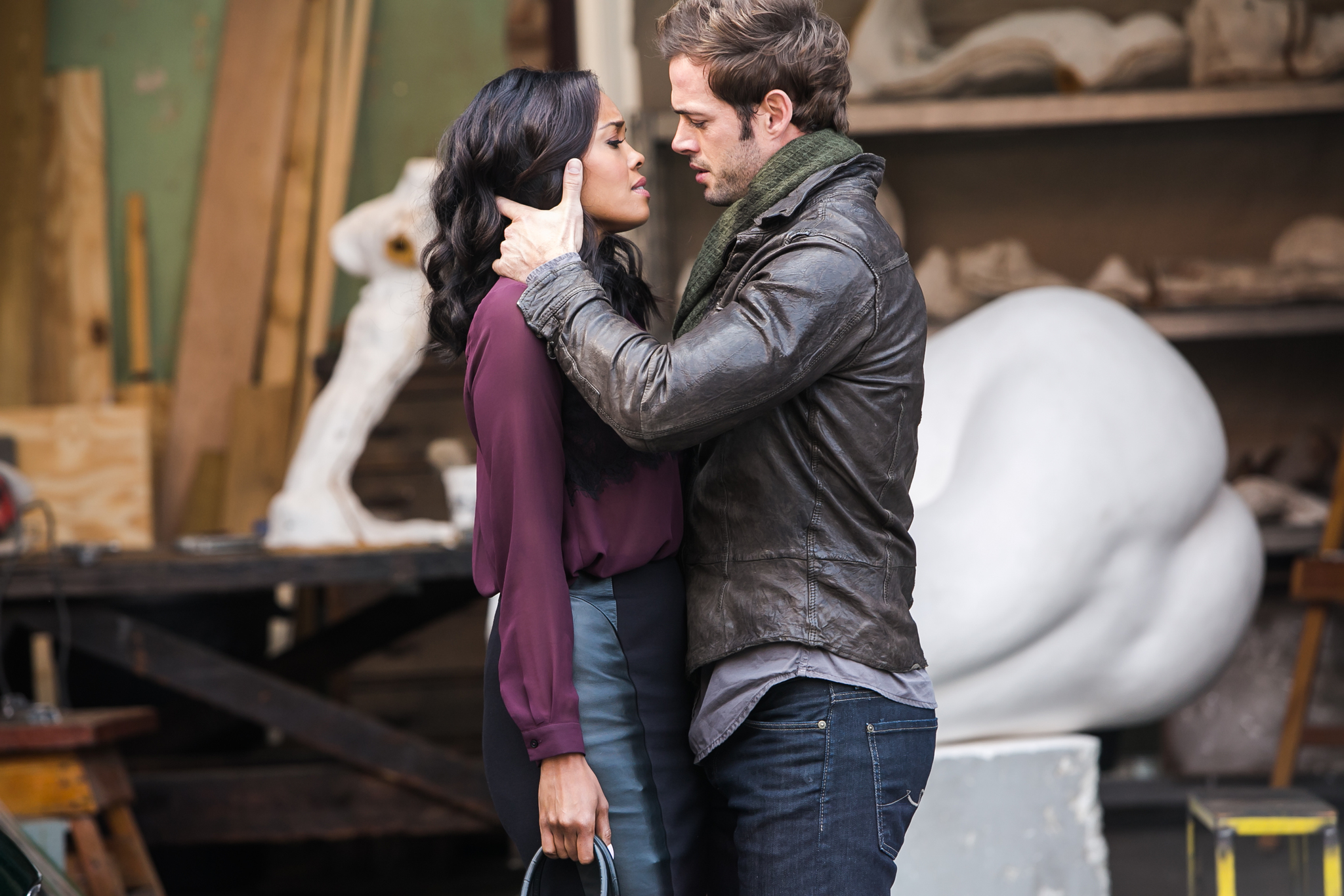 Still of Sharon Leal and William Levy in Addicted (2014)