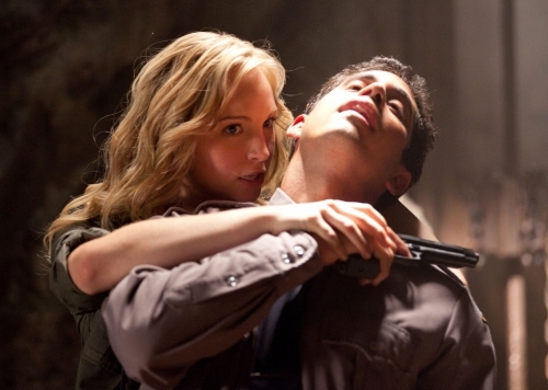 Still of Jason Giuliano and Candice Accola in Vampyro dienorasciai (2009)