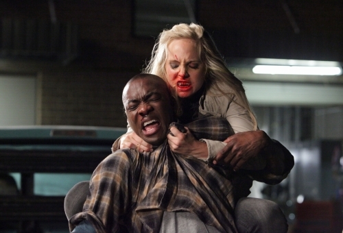 Still of B.J. Britt and Candice Accola in Vampyro dienorasciai (2009)