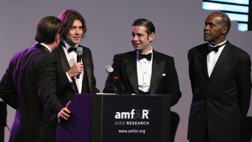 amFAR Cinema Against AIDS Dubai Gala, Danny Glover and Victor Kubicek