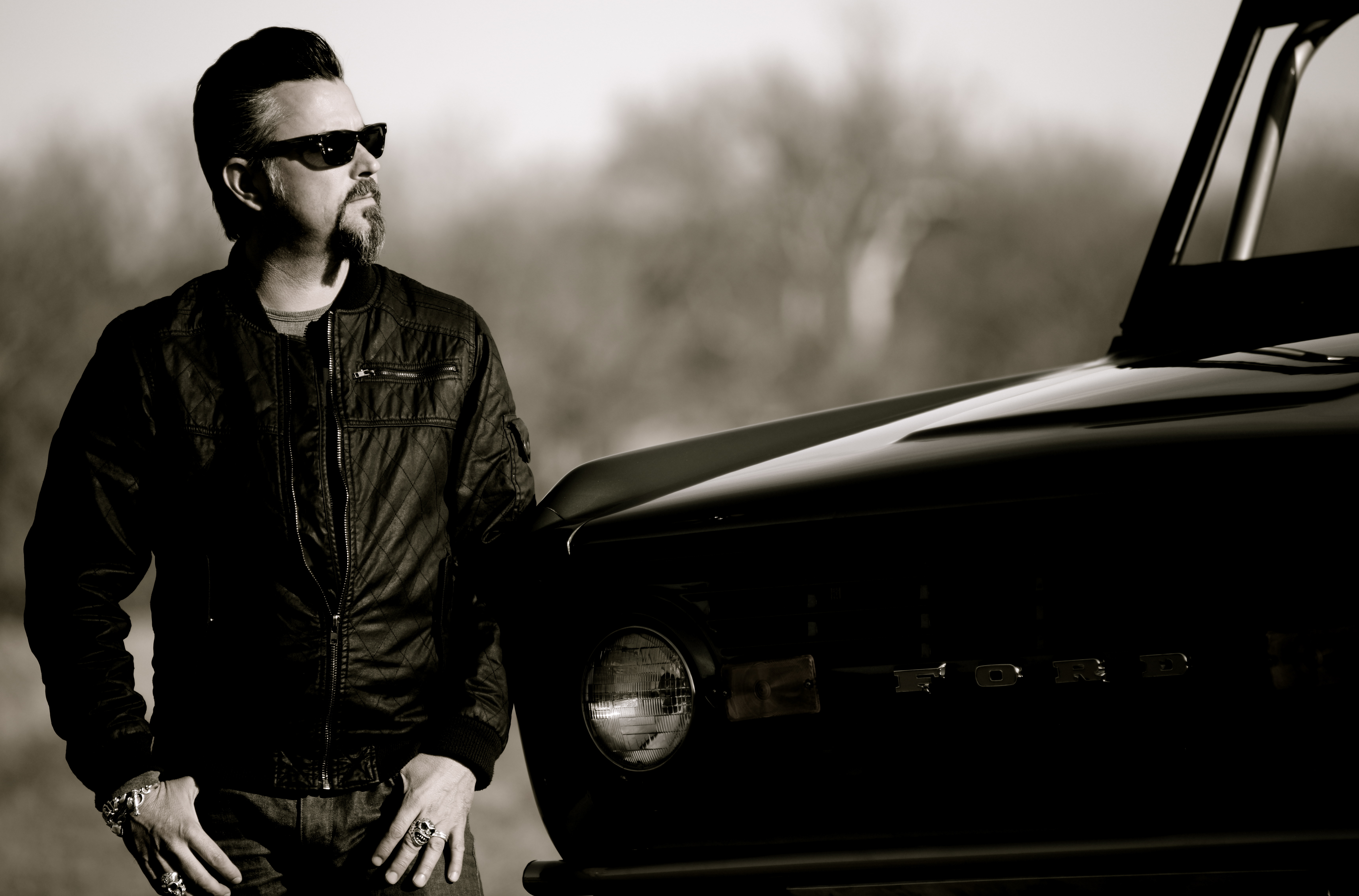 Richard Rawlings, owner of Gas Monkey Garage, while filming Discovery's Fast N' Loud