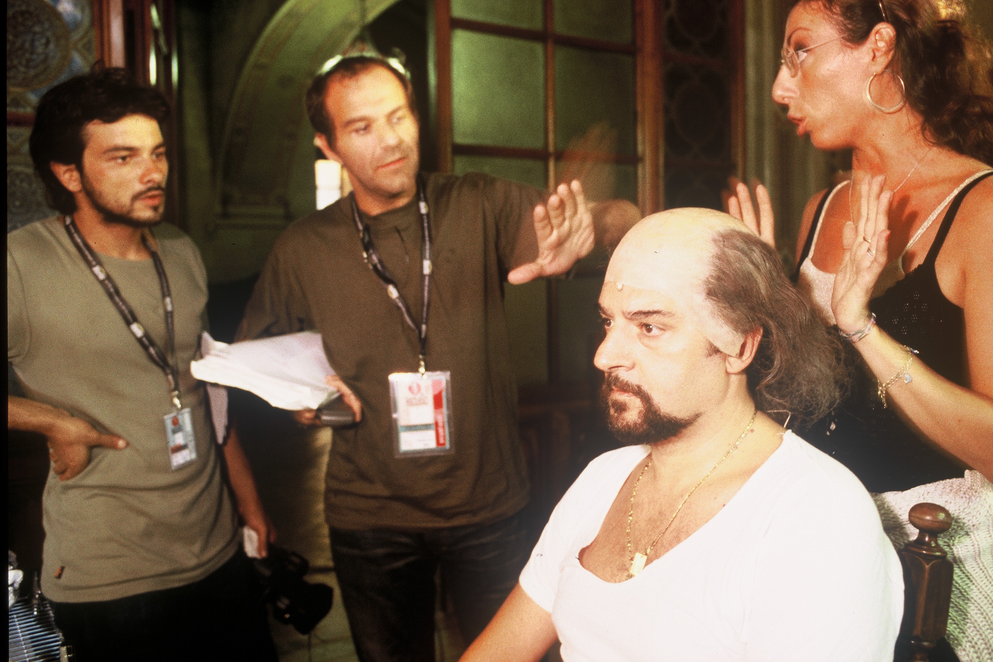 Backstage Rigoletto Story Makeup Roberto Servile (Rigoletto)
