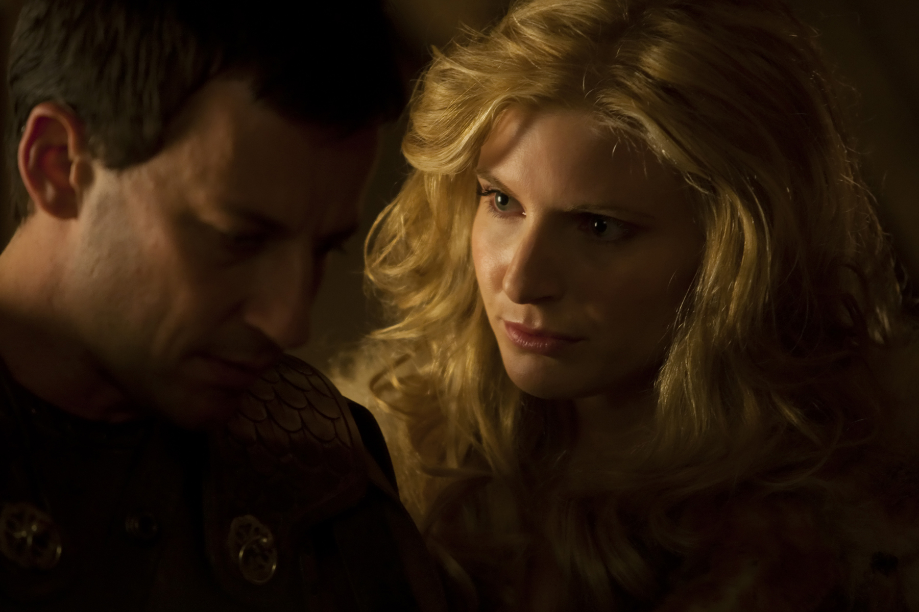 Still of Craig Parker and Viva Bianca in Spartacus: Blood and Sand (2010)