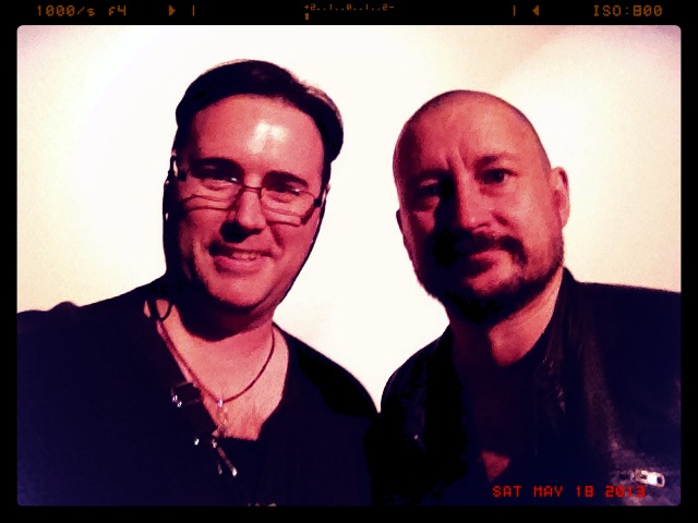 Martin Birke with Clint Mansell