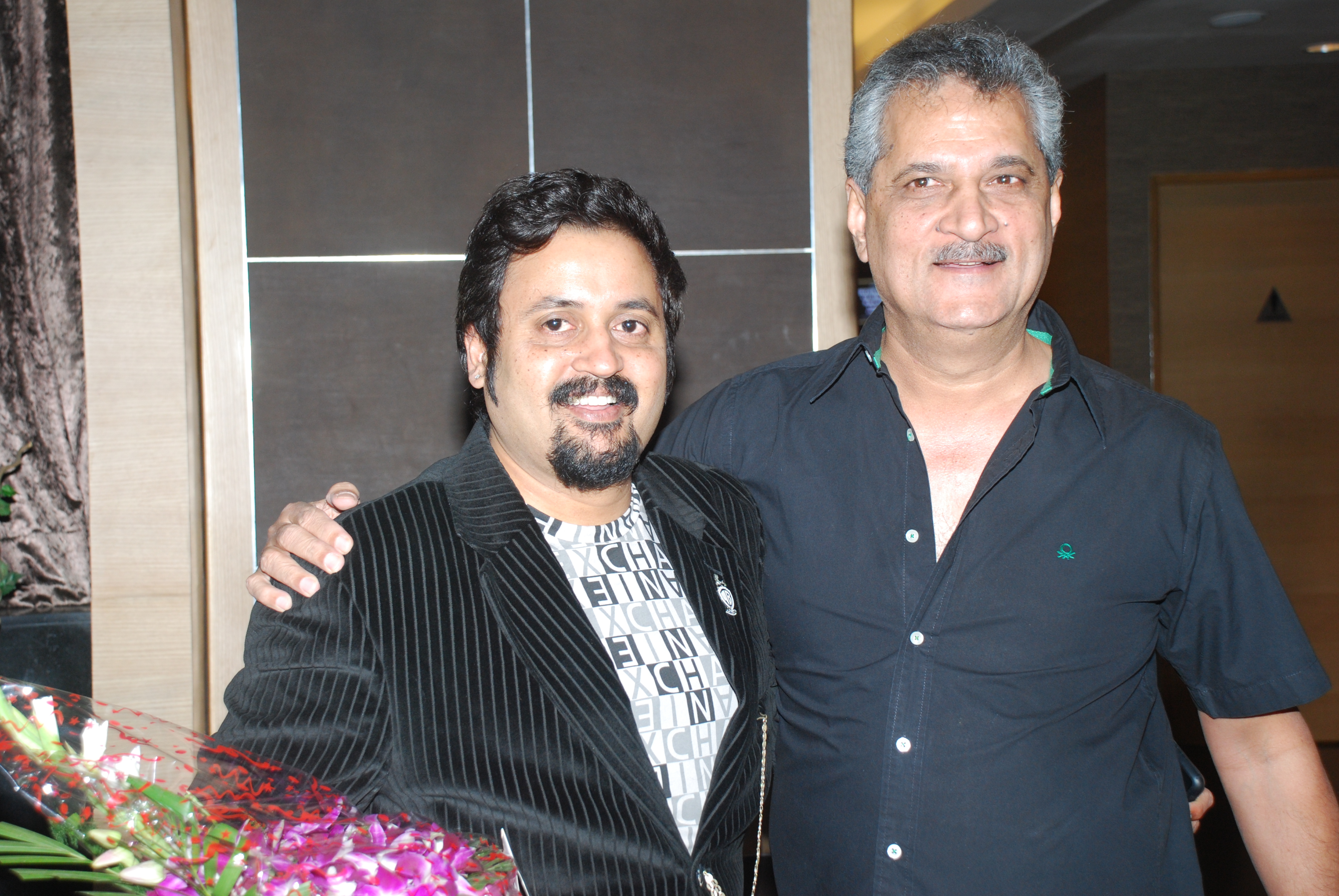 Rajeev Khandelwal with Babbu J. Mehra