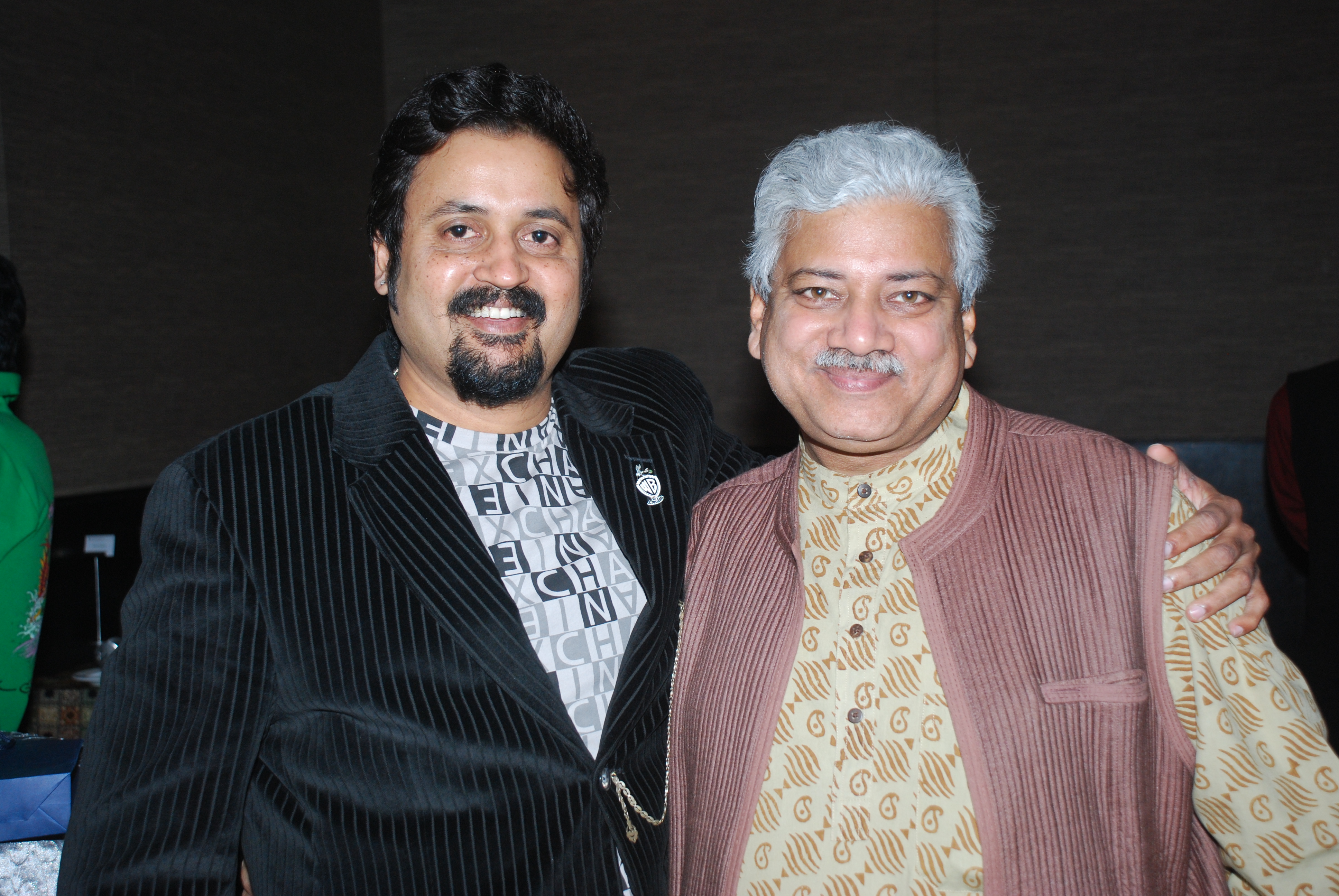 Rajeev Khandelwal with Atul Tiwari (film writer)