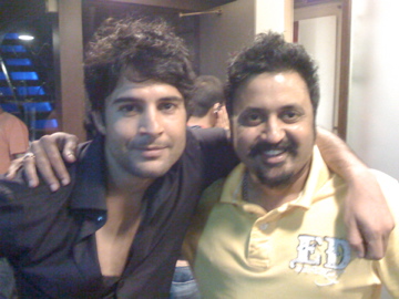director rajeev khandelwal with actor rajeev khandelwal