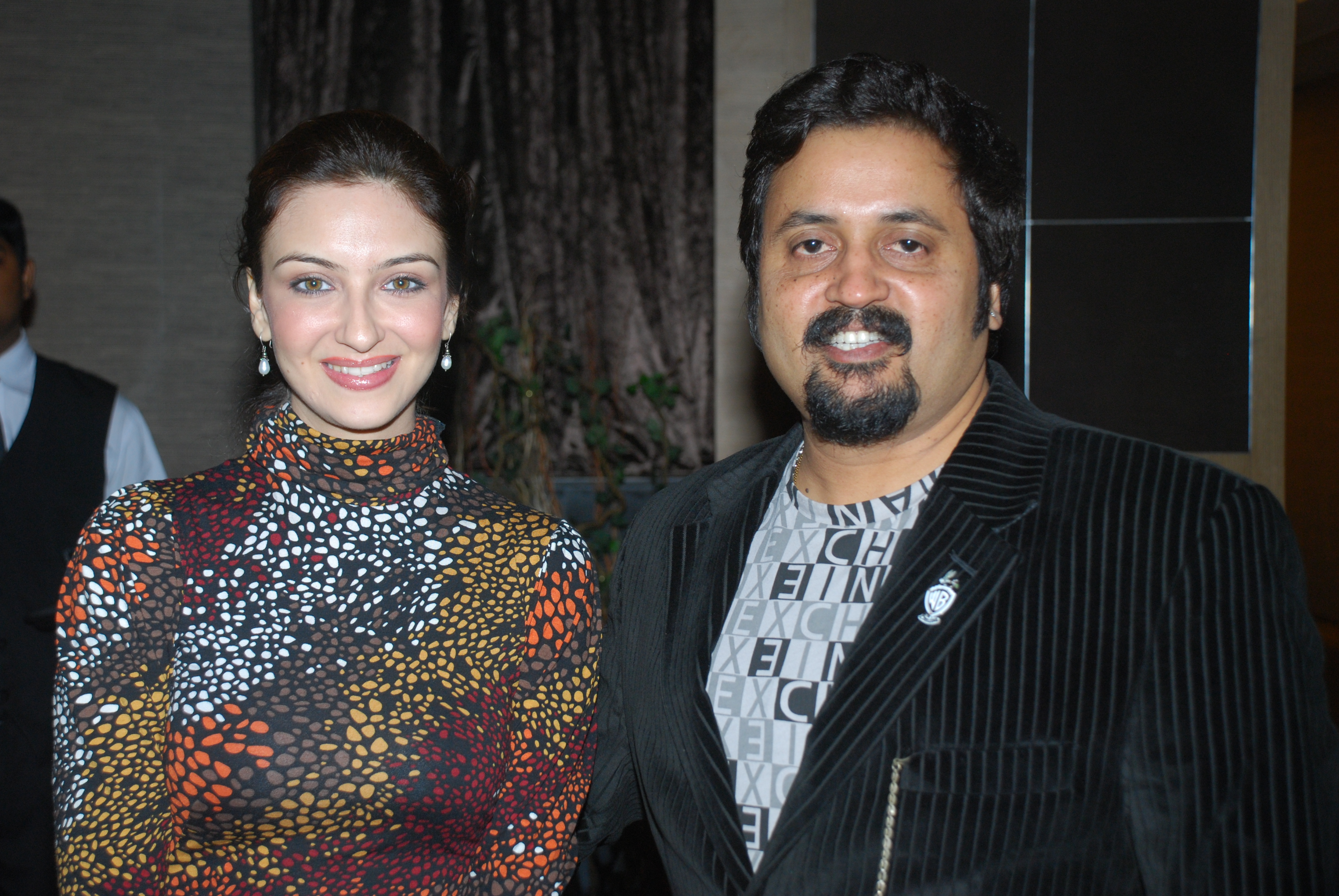 Actress Somya Tandon with Director Rajeev Khandelwal