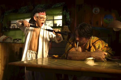 Still of Martin Henderson and Zach Cumer in Smokin' Aces (2006)