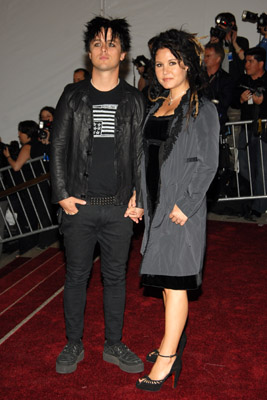 Billie Joe Armstrong and Adrienne Armstrong