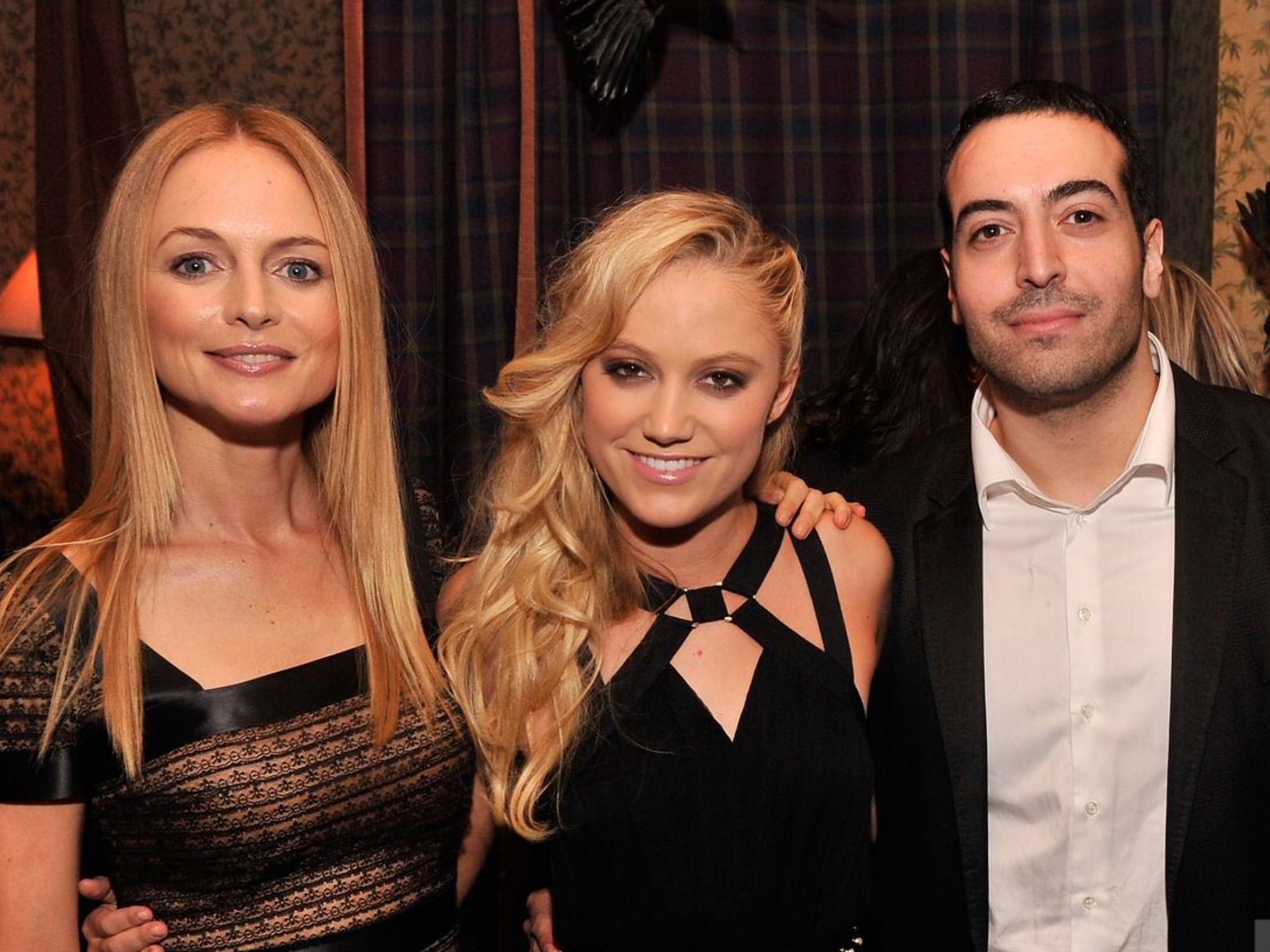 Actresses Heather Graham and Maika Monroe, and producer Mohammed Al Turki attend the 'At Any Price' after party during the 2013 Tribeca Film Festival on April 19, 2013 in New York City. CREDIT: STEPHEN LOVEKIN