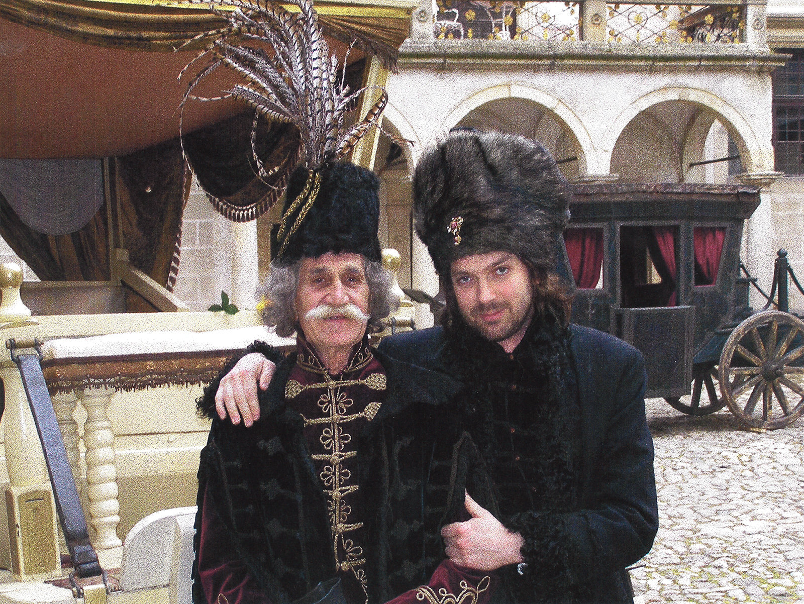 Still of Marek Majeský and Pál Bocsárszky in Bathory (2008)